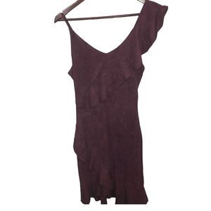 Luxe Apothetique Purple Ruffle Dress